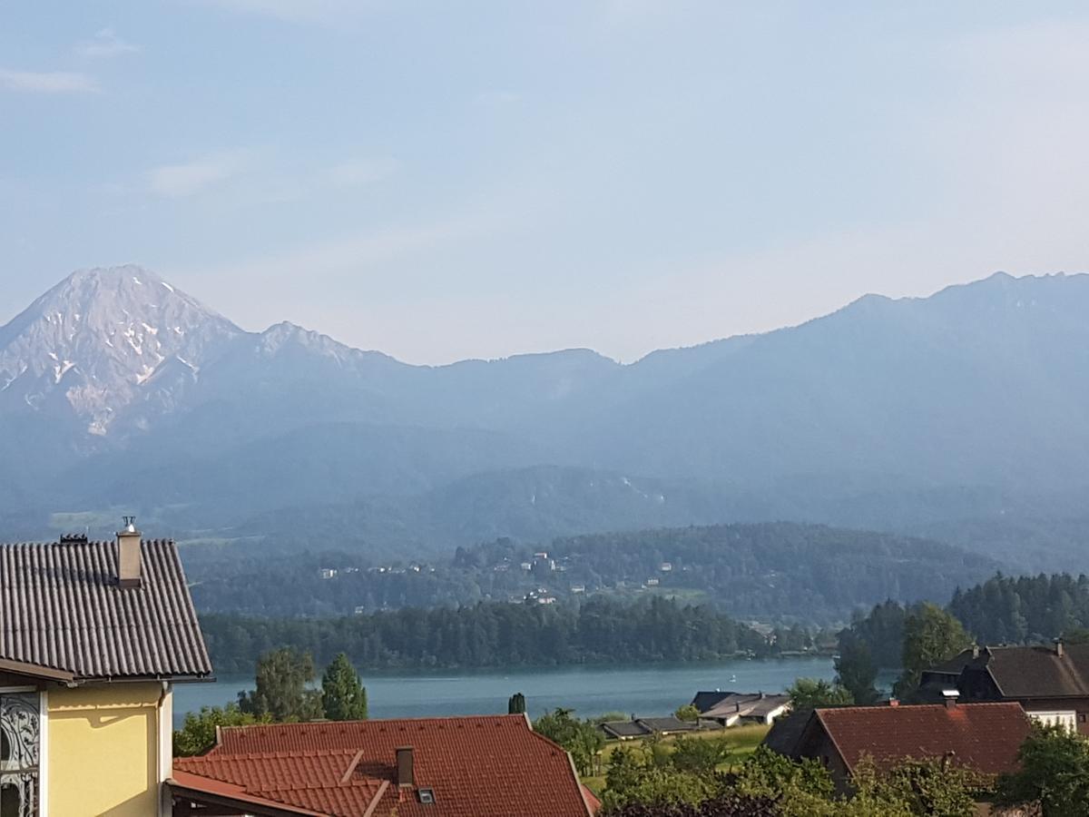 Apartment Seeblick Drobollach am Faakersee Bagian luar foto